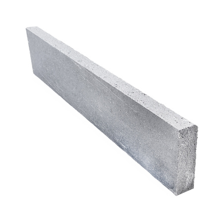 Obrzeże betonowe szare