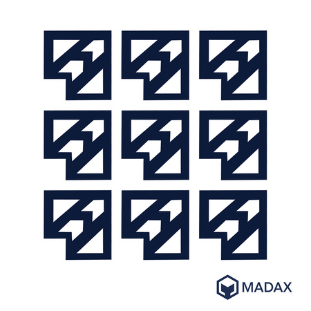 Płyta ażurowa - ażurowiec 36x36x8 szary